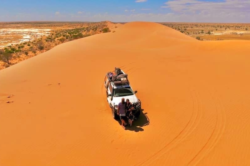 You can't go to Birdsville without conquering Big Red.