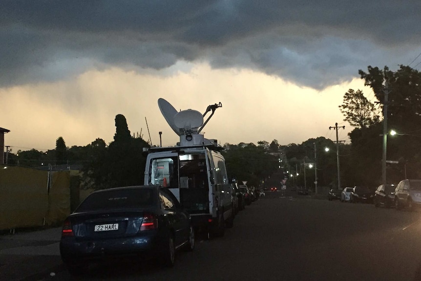 Storm approaches Parramatta