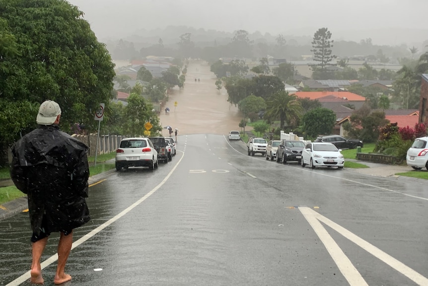 flooded road