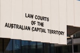 A sign saying "Law Courts of the Australian Capital Territory".