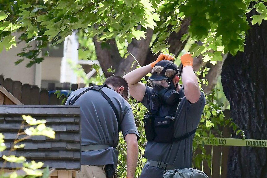 Authorities search property of ricin suspect