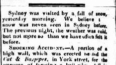 A clipping from a newspaper in 1836