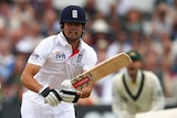 Cook hits out early on day one
