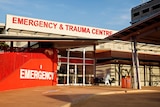 Exterior of the Royal Darwin Hospital's emergency and trauma centre.