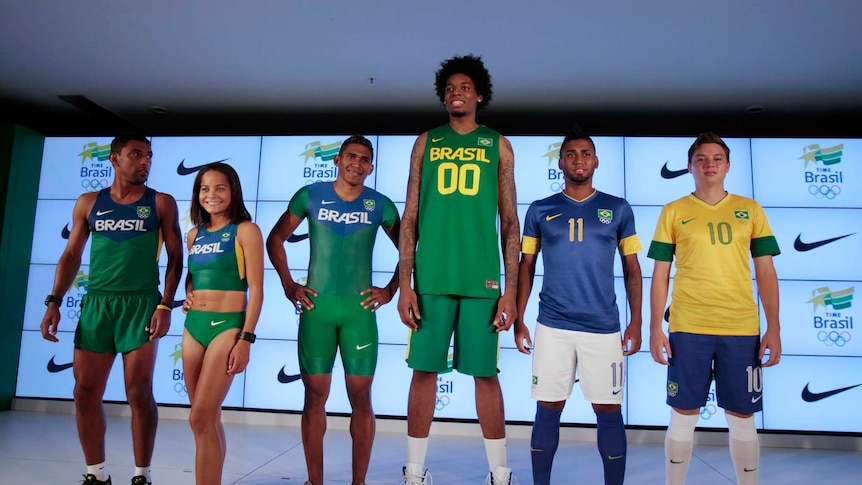 Brazilian Olympic uniform