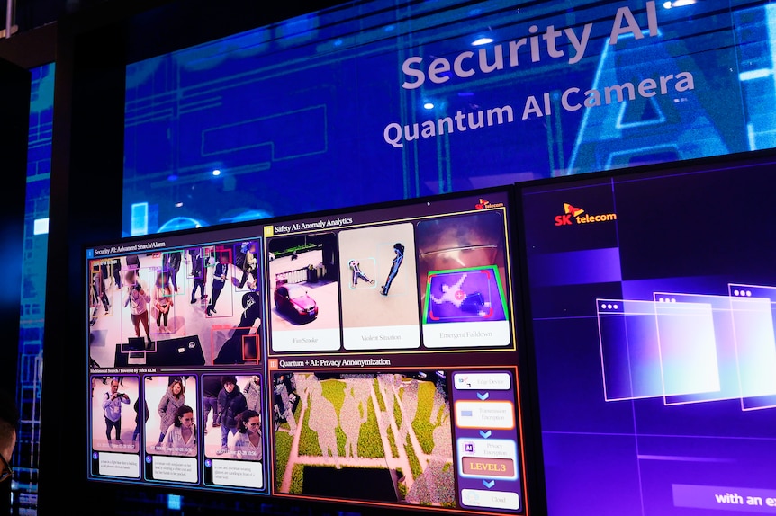 Quantum AI security camera