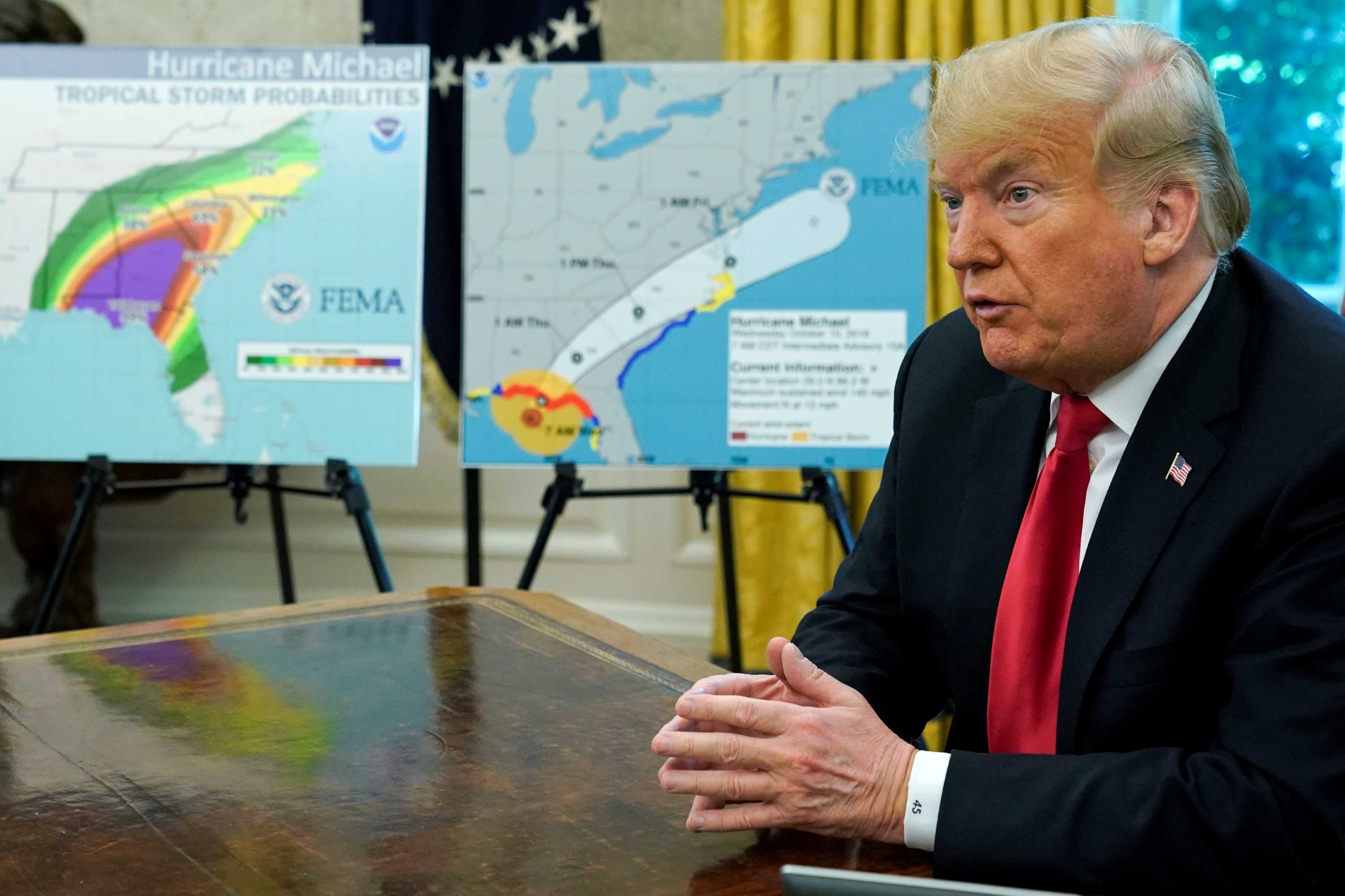 Donald Trump asked officials if the US could 'nuke' hurricanes, report