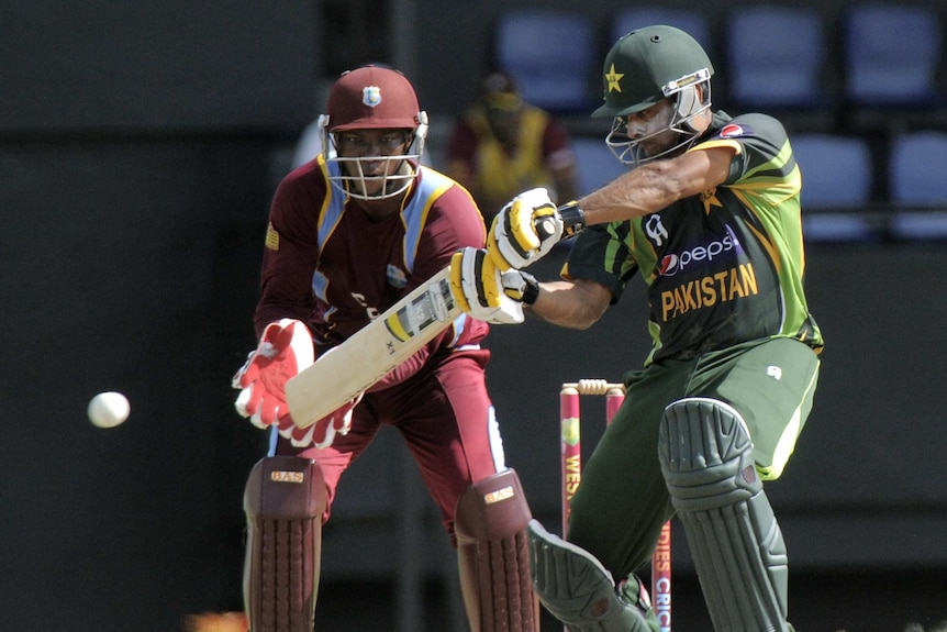 Hafeez 50 leads Pakistan to win over West Indies