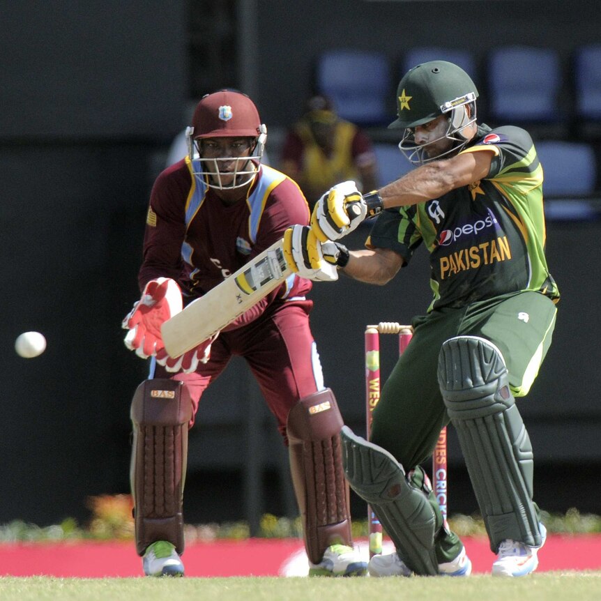 Hafeez 50 leads Pakistan to win over West Indies