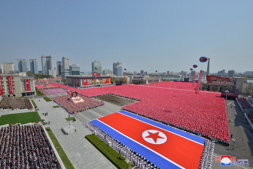朝鲜庆祝金日成诞辰 110 周年
