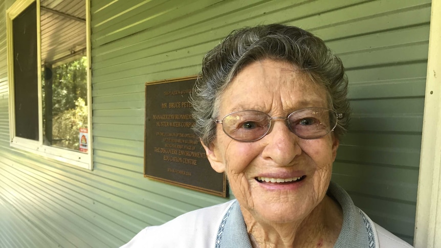 June Davidson has been a volunteer at the Hunter Region Botanic Gardens for 25 years