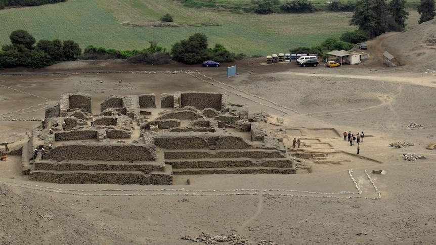 El Paraiso temple in Peru