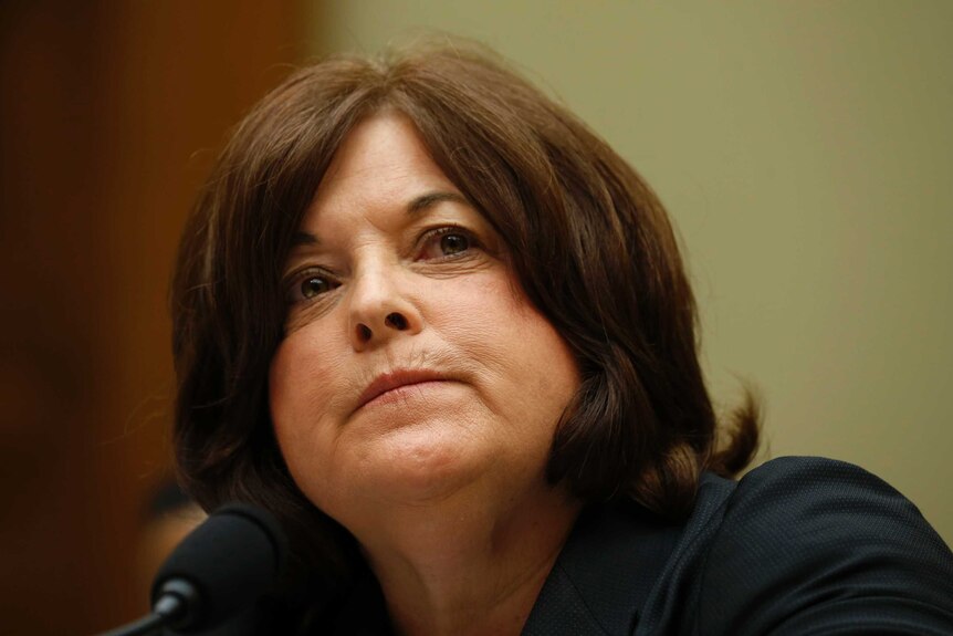 Secret Service director Julia Pierson testifies at a congressional hearing into the White House breach.