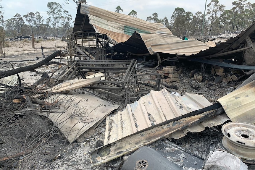 Sharon Spedding's home on Tableland Road at Mount Maria.