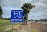 Albany Highway road fatality sign