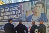 The union is renewing its campaign for locals to be employed ahead of foreign workers.