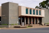 A large, drab function centre in a country town.