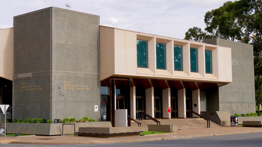 A large, drab function centre in a country town.