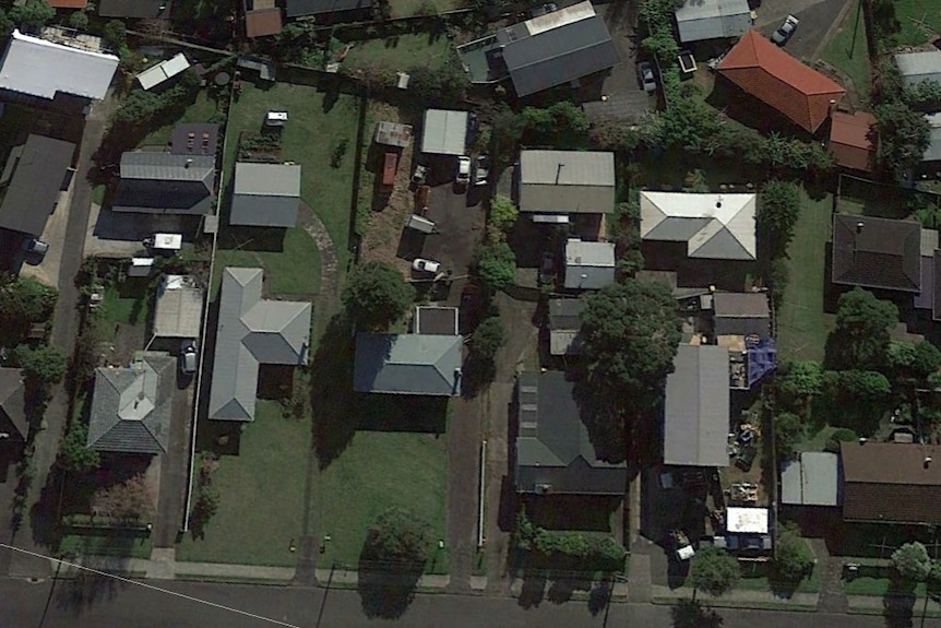 This block on Wellesley Rd, Māngere Bridge, Auckland, included one house and a large yard in 2016.