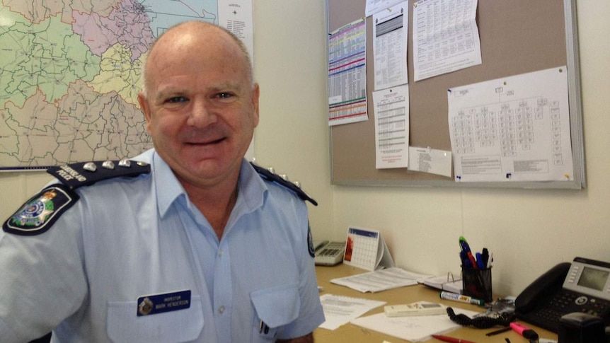 Longreach Police Inspector Mark Henderson