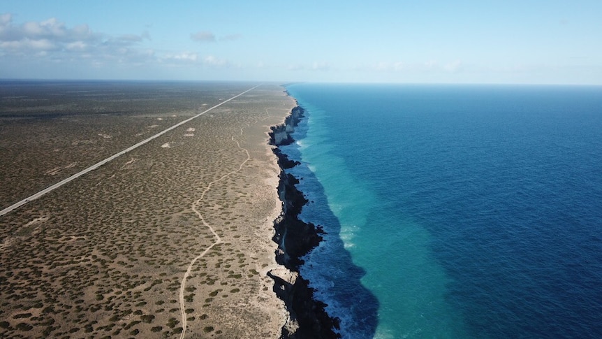 Australia's southern coastline.