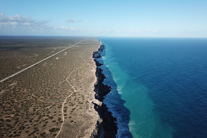 Australia's southern coastline.