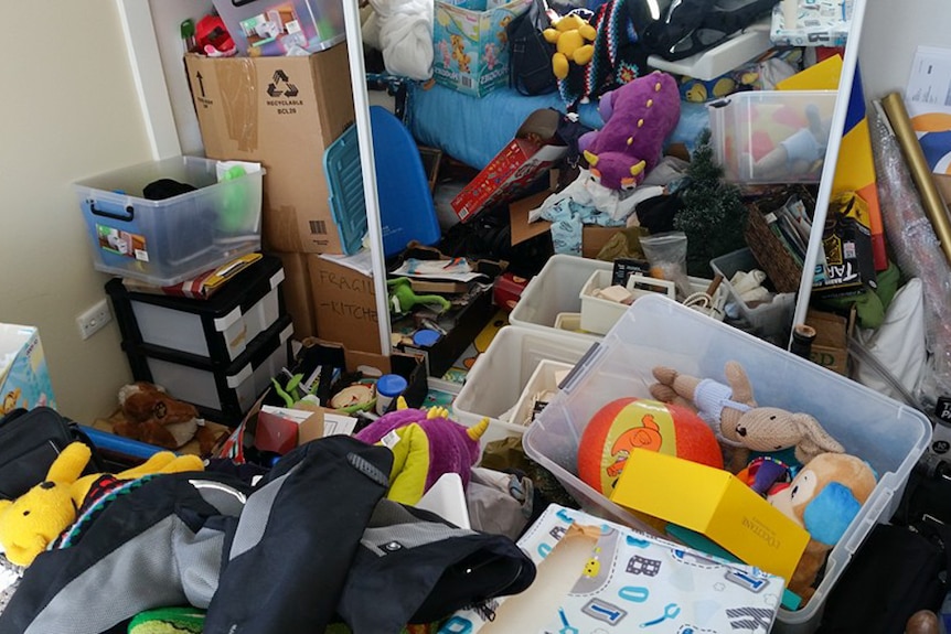 Rooms filled with toys and clutter greet profession organiser Donna Donaldson each morning.