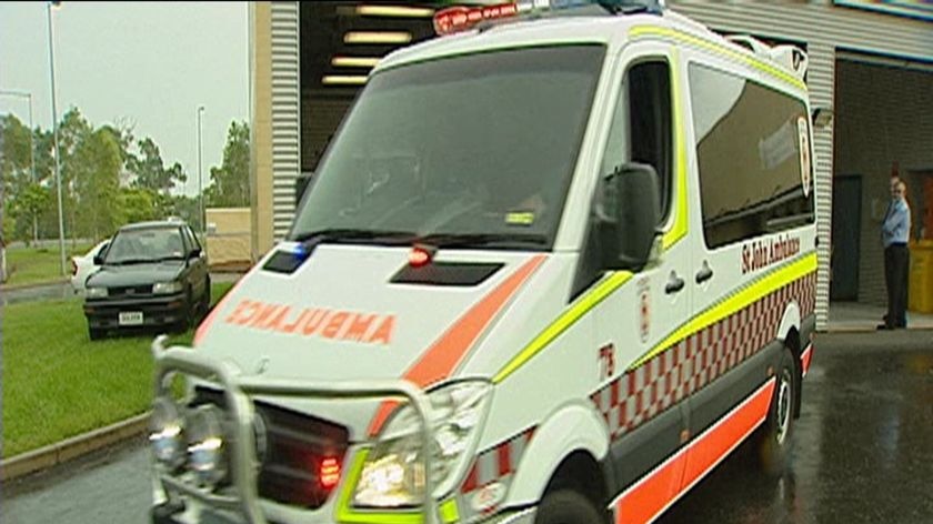 A St Johns ambulance in the NT