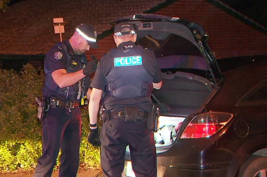 Police seize tomahawk after Adelaide car chase