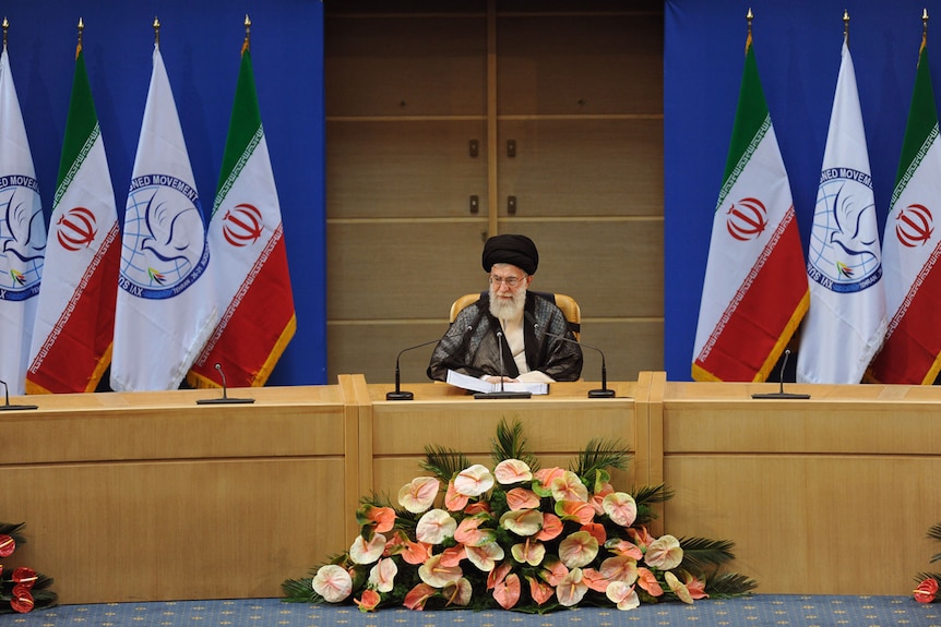 Iran's Supreme leader Ayatollah Ali Khamenei