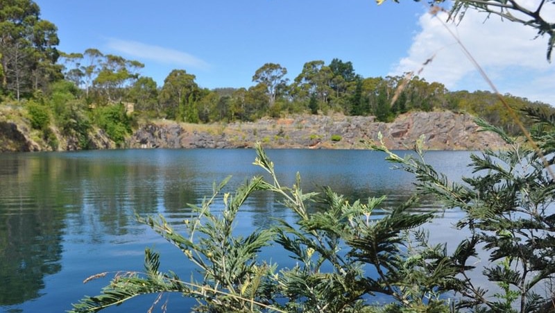 Lake Eugenana, in Tasmania's north.
