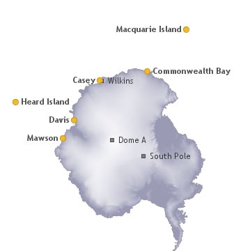 Australian Antarctic stations