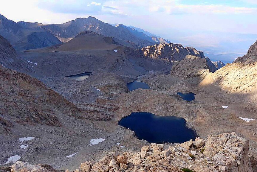 A photo from the top of California's Mount Williamson.