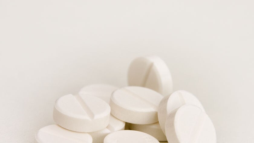 Generic image of paracetamol tablets