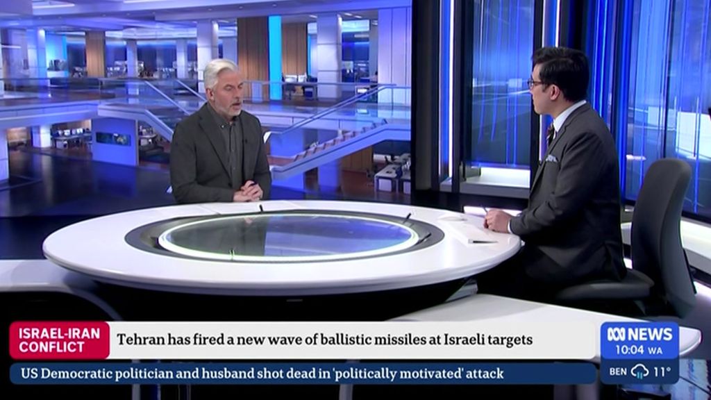 The ABC's Ben Knight provides an Iran-Israel update - ABC News