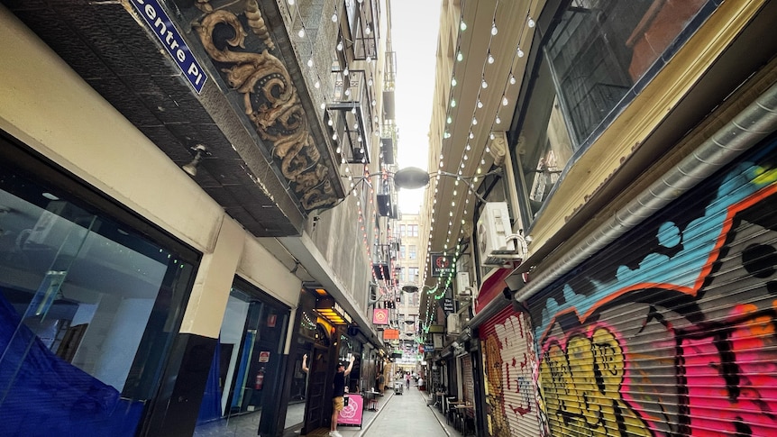 A Melbourne laneway.