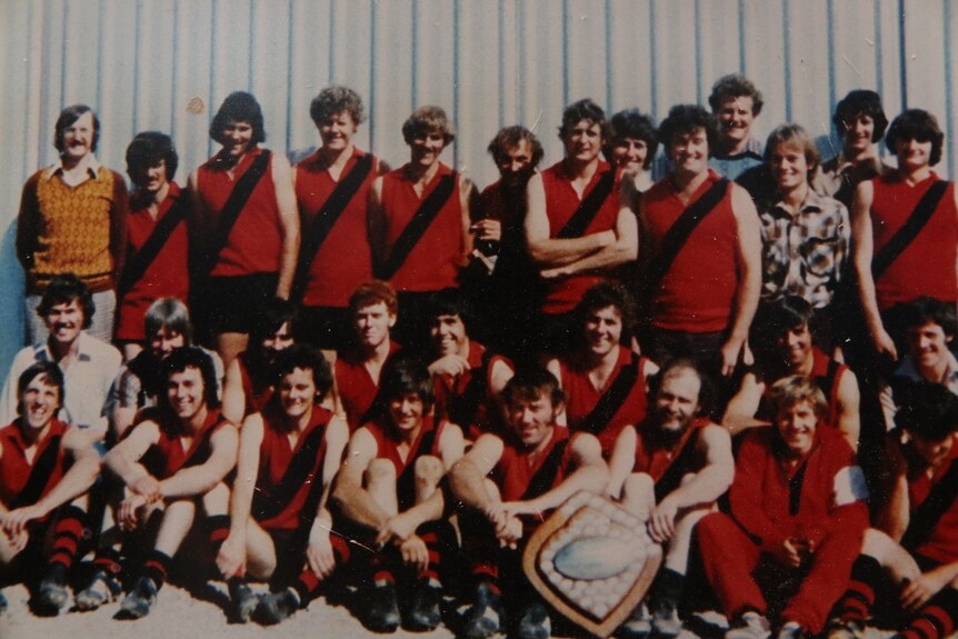 The 1980 Northern Areas Football Association premier winners, the Orrorroo Roos.