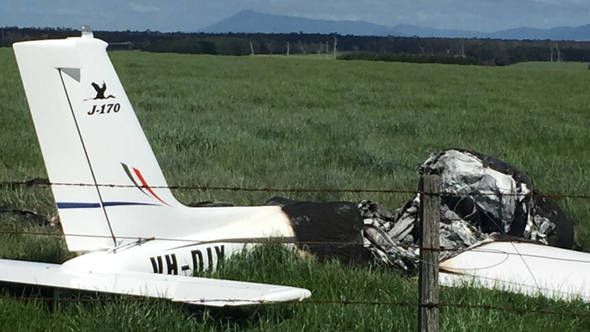 Plane crashes near Hagley