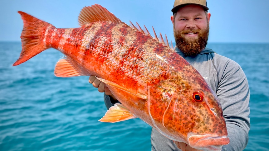 Groote Eyelandt's Chris Cullen and his 96cm chinaman fish 