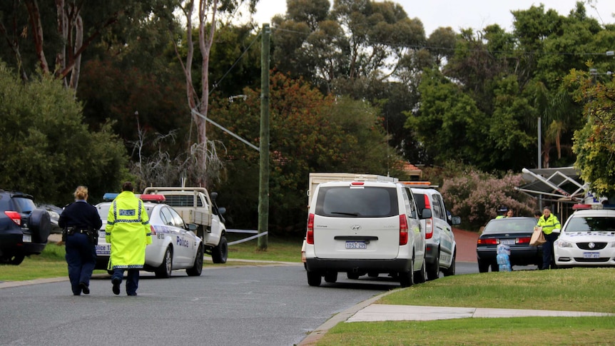 Scene of suspected murder in Greenwood