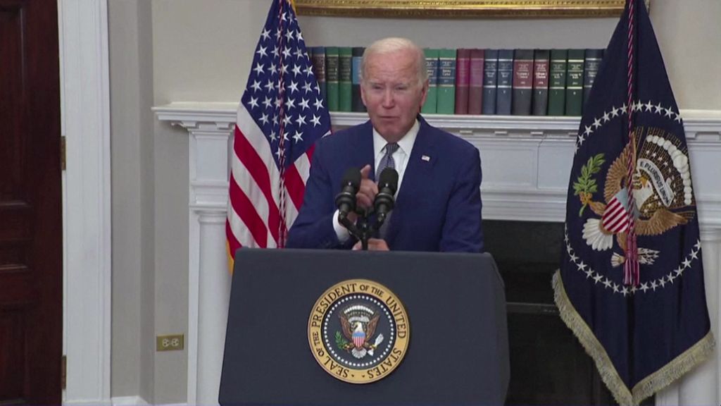 Joe Biden pledges continued aid for Ukraine - ABC News