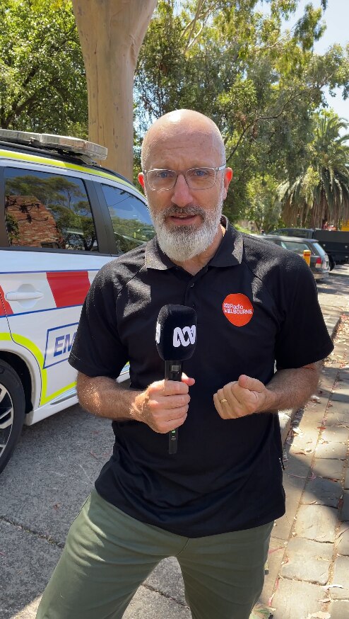 Raf Epstein with Ambulance Victoria - ABC Melbourne