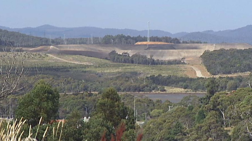 Site of former Gunns pulp mill in Tamar Valley, Tasmania.