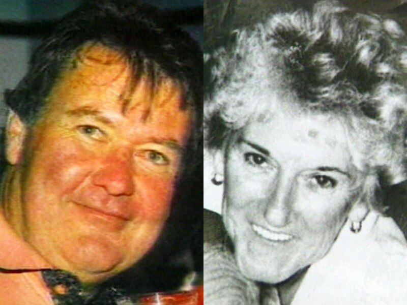 Composite image of Peter George Wade and Maureen Ambrose. 