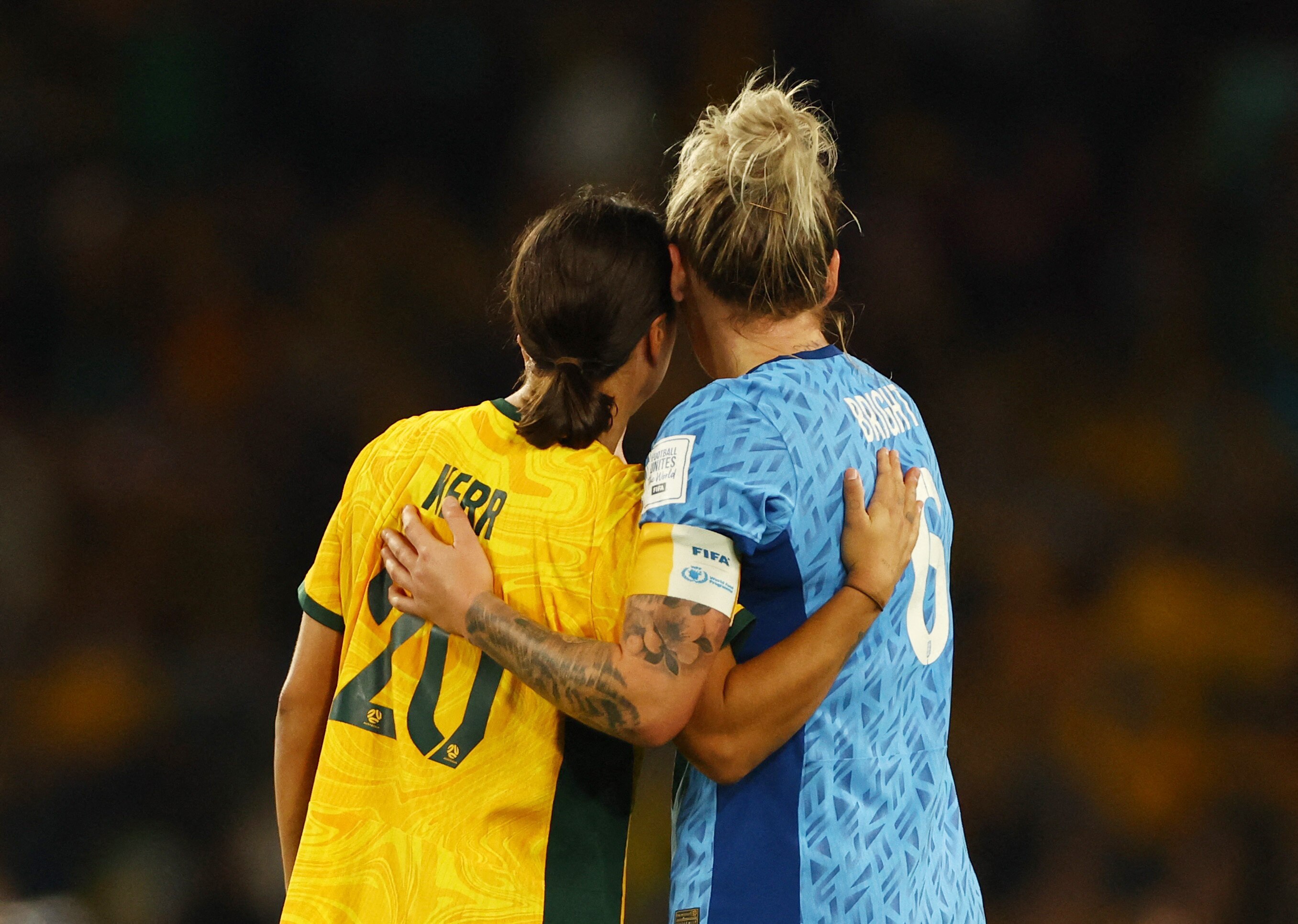 Sam Kerr in 'good hands' following serious knee injury - ABC News