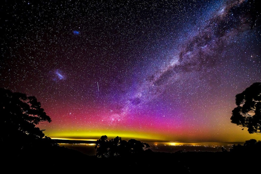 Aurora australis at Mt Baw Baw, Victoria