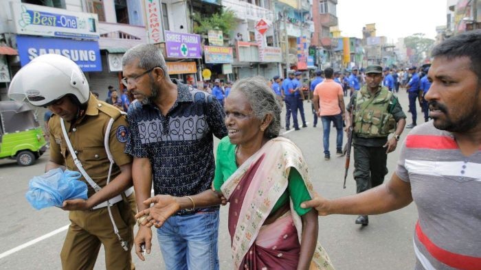 Wanita korban serangan Sri Lanka