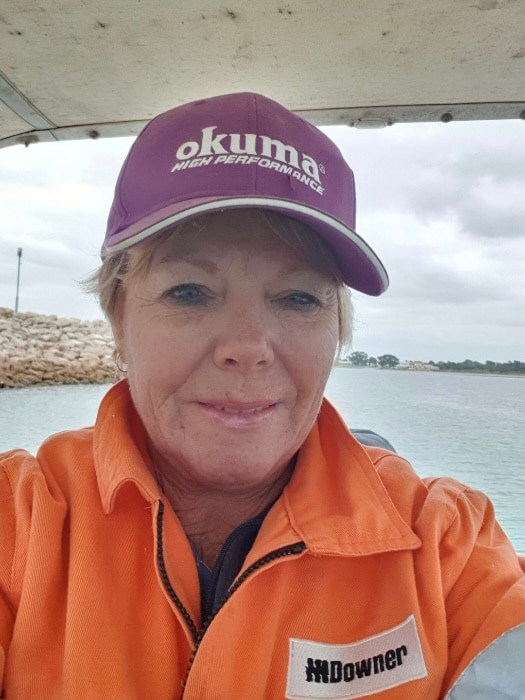 South Australian professional fisherwoman Donna Isaacson