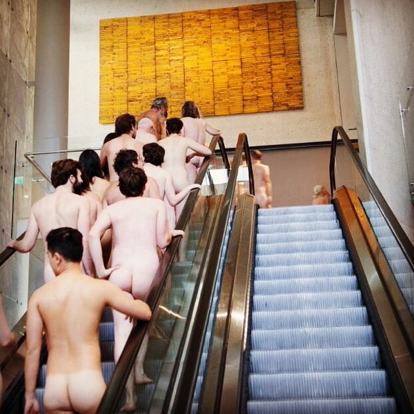 Naked tours of the James Turrell exhibition at the National Gallery of Australia