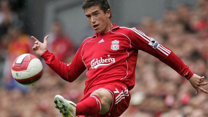 In contention ... Harry Kewell
